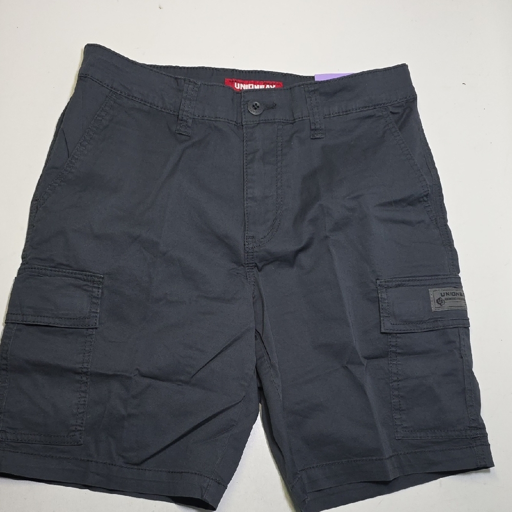 NEW UNIONBAY Men's Dark Blue Cargo‎ Mens Shorts Size 30